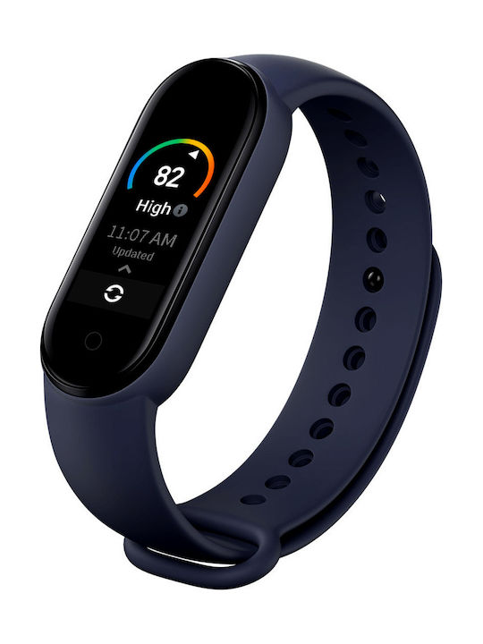 Λουράκι Σιλικόνης Dark Blue (Mi Band 5)