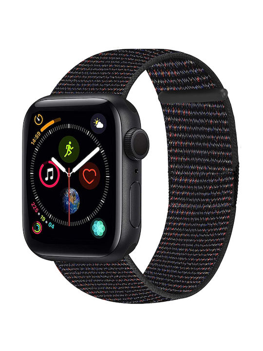 Kakapi Каишка Текстил Черен (Apple Watch 44/45/46mm/Ultra 49mm)