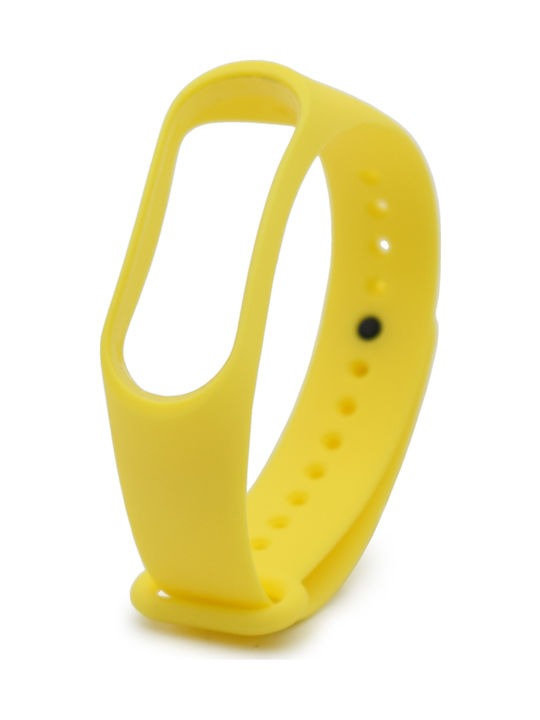 Bracelet for Xiaomi Mi Band 3 Strap Silicone with Pin Yellow (Mi Band 3/Mi Smart Band 4) 849900375F