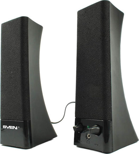Sven 0110235 2.0 Speakers 4W Black