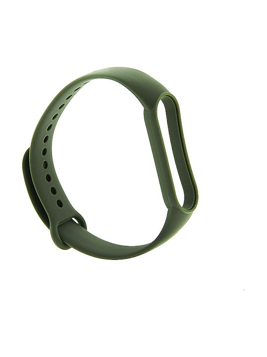 Tech-Protect Iconband Каишка Силикон с Pin Military Green (Mi Smart Band 5/Ми Смарт Банд 6) TPRIB6MG