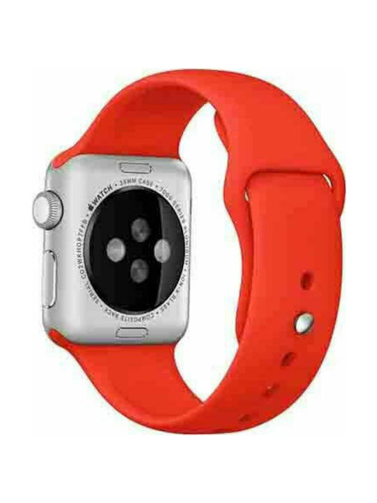 Каишка Силикон с Pin Червен (Apple Watch 38/40/41/42mm)