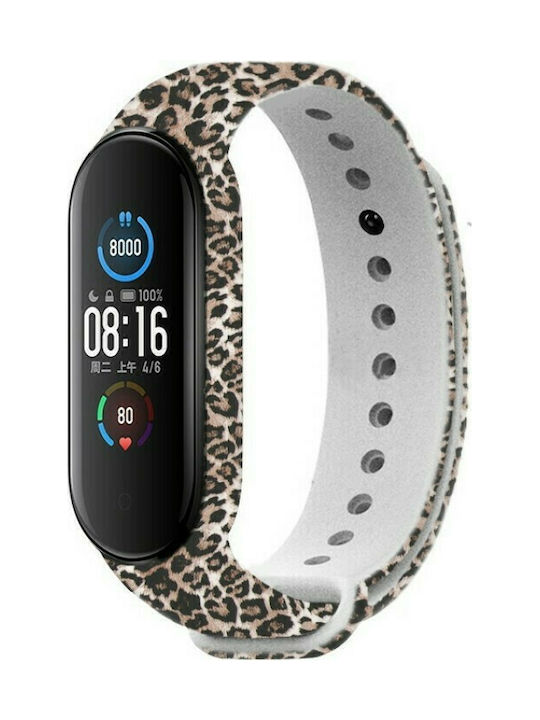 Λουράκι Σιλικόνης Leopard (Mi Band 3/4)