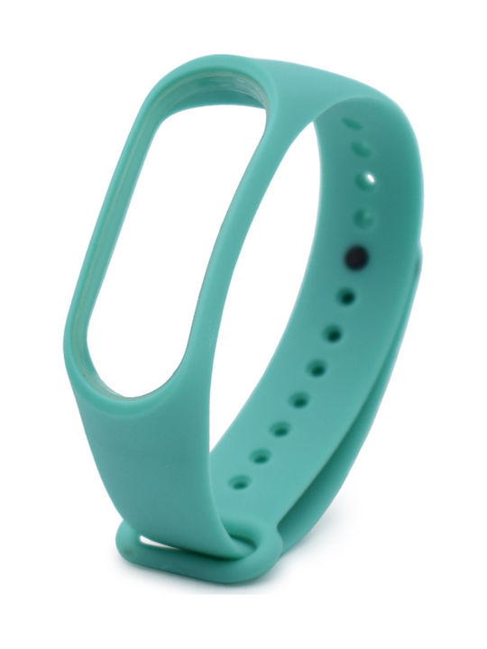 Curea Silicon cu Pin Turcoaz (Mi Band 3/Mi Smart Band 4) 3528103006043