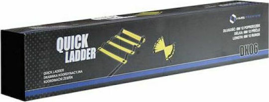 HMS Premium Coordination Ladder DK06 Σκάλα Επιτάχυνσης 6m σε Κίτρινο Χρώμα
