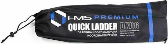 HMS Premium Coordination Ladder DK06 Σκάλα Επιτάχυνσης 6m σε Κίτρινο Χρώμα