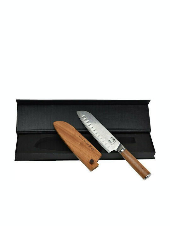 Kiro Kasai Μαχαίρι Santoku από Δαμασκηνό Ατσάλι 18cm
