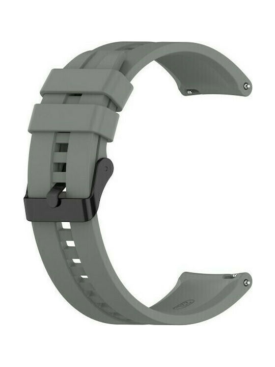 Λουράκι Σιλικόνης Γκρι (Huawei Watch 3 / Huawei Watch GT 2 Pro)