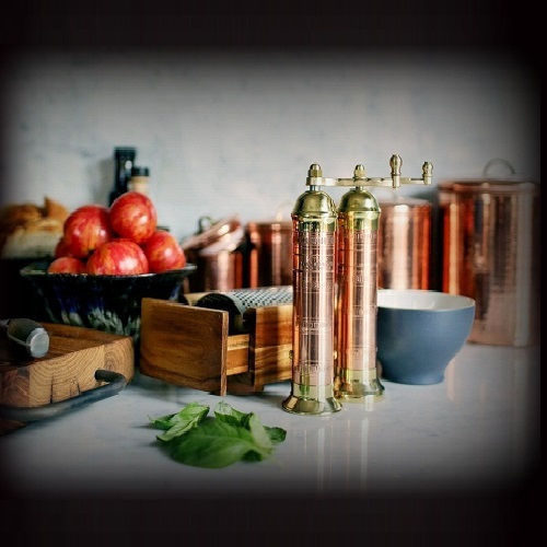Brass Pepper Mill Alexander Manual Coffee Grinder 01-0414