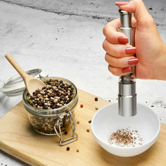 Profi Cook PC-PSM 1160 Manual Inox Spice Mill Set 15.2cm Silver 2pcs