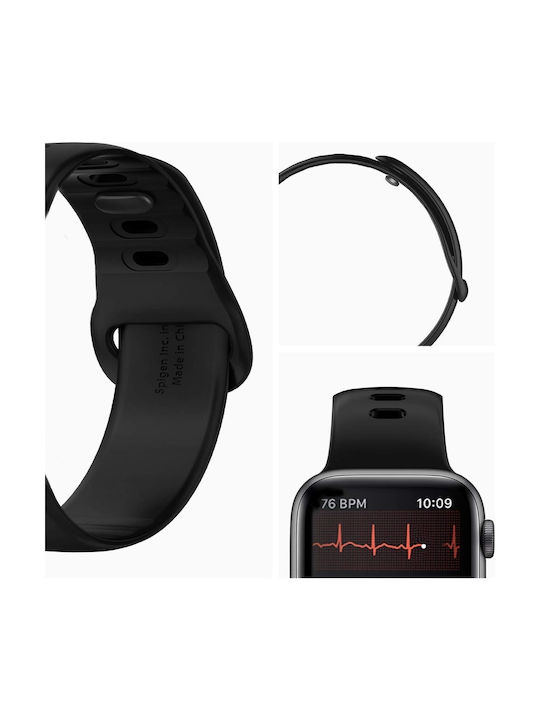 Spigen Air Fit Strap Silicone with Pin Black (Apple Watch 38/40/41/42mm) 061MP25405