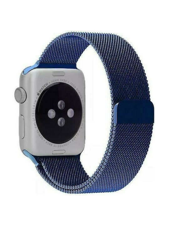 QuickFit Strap Stainless Steel Blue (Apple Watch 38/40/41/42mm)