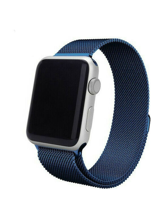 QuickFit Strap Stainless Steel Blue (Apple Watch 38/40/41/42mm)