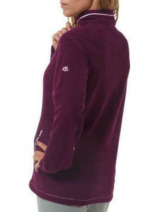 Craghoppers Miska III Hunting Cardigan Fleece Purple