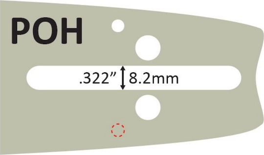 Nakayama POH18-50NM Λάμα Αλυσοπρίονου 45cm (18")