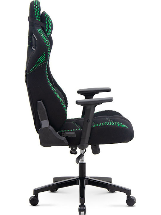 Megapap ZIO Gaming Pro Elegant Καρέκλα Gaming Δερματίνης με Ρυθμιζόμενα Μπράτσα emerald
