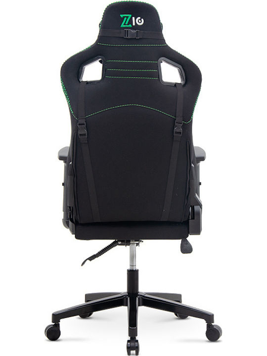 Megapap ZIO Gaming Pro Elegant Καρέκλα Gaming Δερματίνης με Ρυθμιζόμενα Μπράτσα emerald