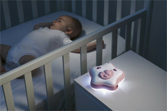 Chicco Bar Light Toy for Cot with Music First Dreams 2 In 1 Rainbow Sky Pink