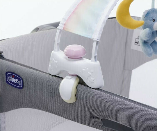 Chicco Bar Light Toy for Cot with Music First Dreams 2 In 1 Rainbow Sky Pink