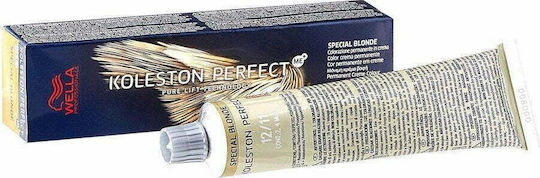 Wella Koleston Perfect Me+ Special Blonde Βαφή Μαλλιών 12/11 Πολύ Ανοιχτό Φωτεινό Ξανθό Σαντρέ Έντονο 60ml