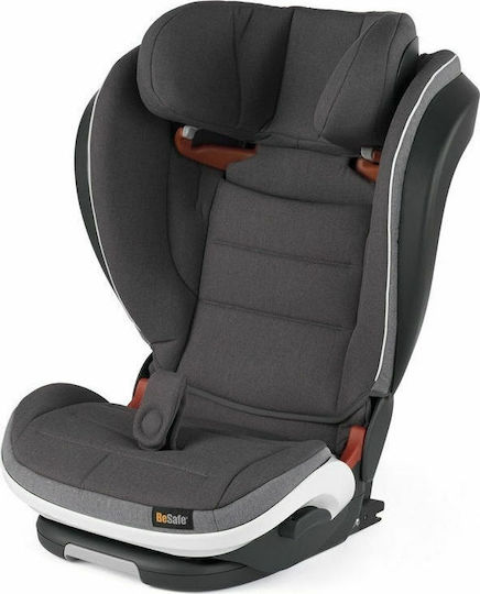 BeSafe iZi Flex FIX Детско Столче за Кола High-back Booster i-Размер с Isofix Metallic Melange 15-36 кг