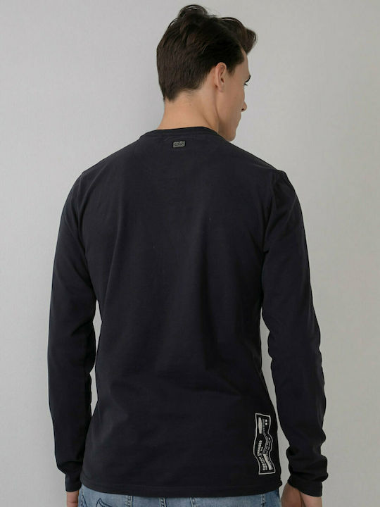 Petrol Industries Men's Long Sleeve Blouse Navy