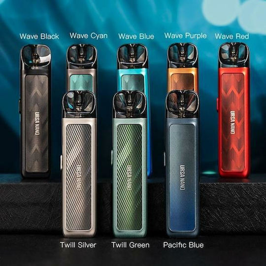 Lost Vape Ursa Nano Twill Silver Pod Kit 2.5ml με Ενσωματωμένη Μπαταρία
