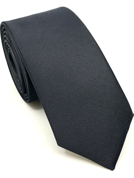 Legend Accessories Men's Tie Set Synthetic Monochrome in Black Color