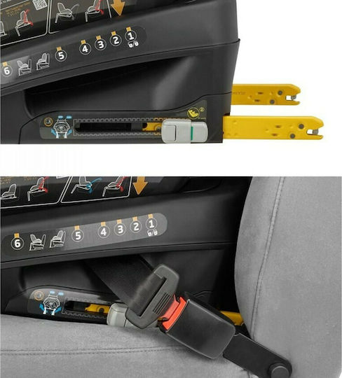 Maxi-Cosi Beryl Καθισματάκι Αυτοκινήτου με Isofix Authentic Grey 0-25 kg