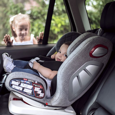 Lorelli Καθισματάκι Αυτοκινήτου Roto 0-36 kg cu Isofix Grey