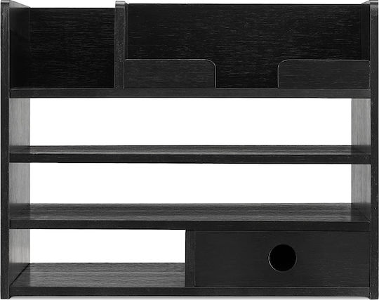 Lemnos Organizator de birou în Culoare Negru 1buc 24x26x33cm