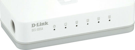 D-Link GO-SW-5G Unverwaltet L2 Switch mit 5 Ports Gigabit (1Gbps) Ethernet