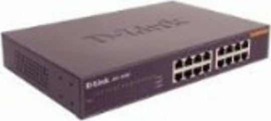 D-Link DES-1016D Unmanaged L2 Switch με 16 Θύρες Ethernet