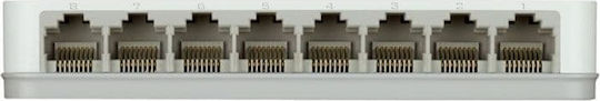 D-Link Unmanaged L2 Switch με 8 Θύρες Gigabit (1Gbps) Ethernet
