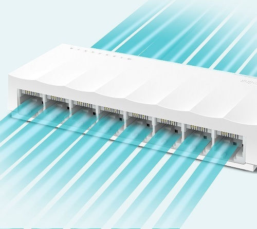 TP-LINK LS1008 v1 Unmanaged L2 Switch με 8 Θύρες Ethernet