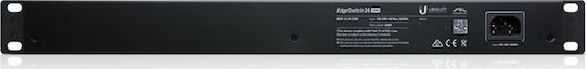 Ubiquiti EdgeSwitch 24 250W Managed L2 / L3 PoE+ Switch with 24 Gigabit (1Gbps) Ethernet Ports and 2 SFP Ports