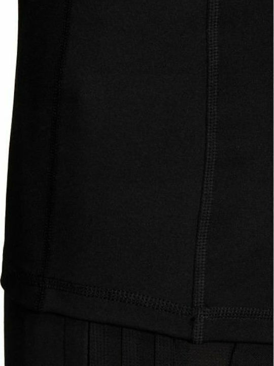 adidas TechFit Ανδρική Ισοθερμική Μακρυμάνικη Μπλούζα Μαύρη