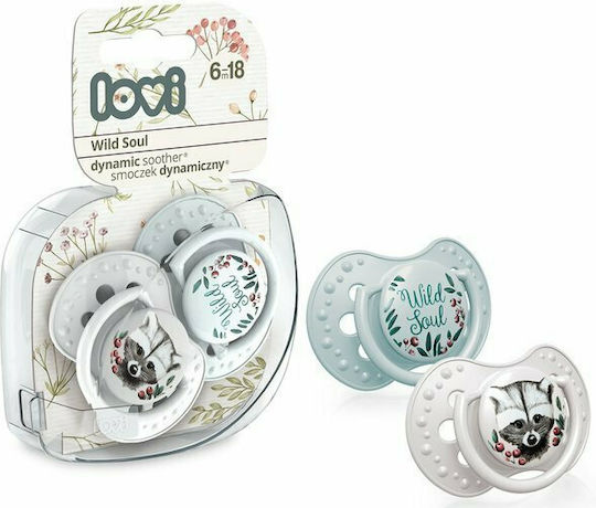 Lovi Baby Wild Soul Boy Ορθοδοντικές Πιπίλες Σιλικόνης για 6-18 μηνών 2τμχ