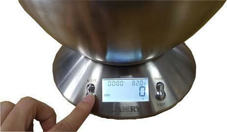 Camry EK4150 Ψηφιακή Ζυγαριά Κουζίνας με Κάδο έως 5kg Inox