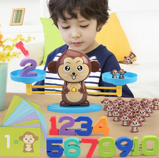 Monkey Balance Game Scale Ζυγαριά για 3+ Ετών