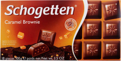 Schogetten Chocolate Milk Caramel Brownie 100gr 1pcs