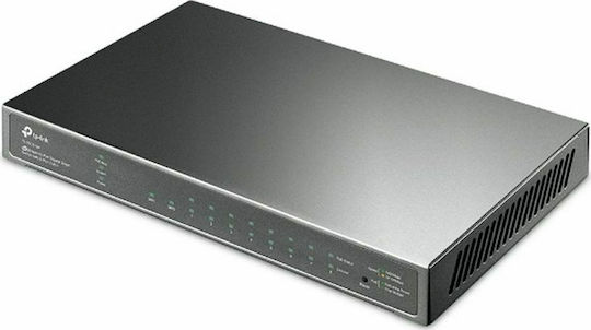 TP-LINK TL-SG2008 v1 Managed L2 PoE+ Switch με 8 Θύρες Gigabit (1Gbps) Ethernet