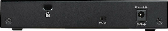 NetGear GS308 Unmanaged L2 Switch με 8 Θύρες Gigabit (1Gbps) Ethernet