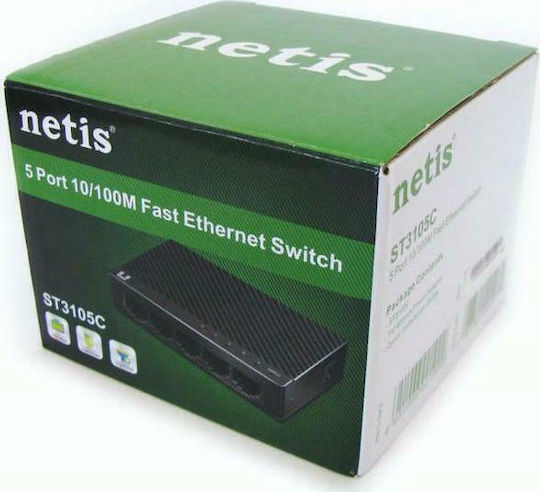 Netis ST3105C Unmanaged L2 Switch με 5 Θύρες Ethernet