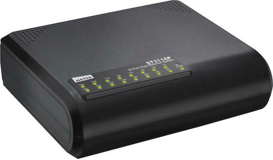 Netis ST3116P Unmanaged L2 Switch με 16 Θύρες Ethernet