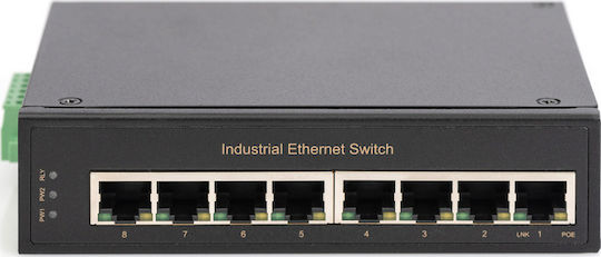 Digitus DN-651108 Negestionat L2 Switch cu 8 Porturi Gigabit (1Gbps) Ethernet