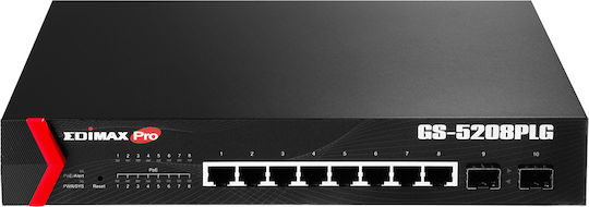 Edimax GS-3005P Unmanaged L2 PoE+ Switch με 5 Θύρες Gigabit (1Gbps) Ethernet