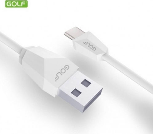 Treqa Regular USB 2.0 to micro USB Cable Λευκό 1m CA-8061 1τμχ