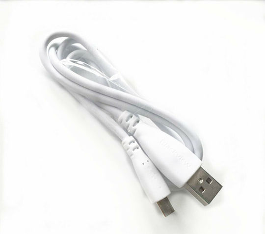 BlackView Regular USB 2.0 spre micro USB Cablu Alb 1.2m 1buc