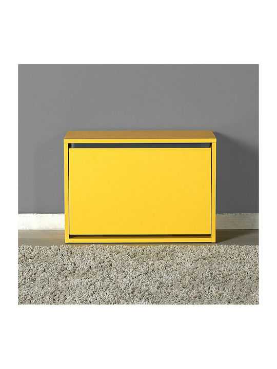 Step 6 Wooden Shoe Organizer Yellow 60x30x42cm